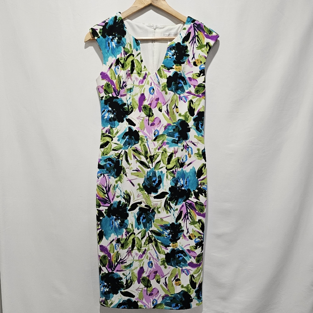 London Times Flower dress Size 4